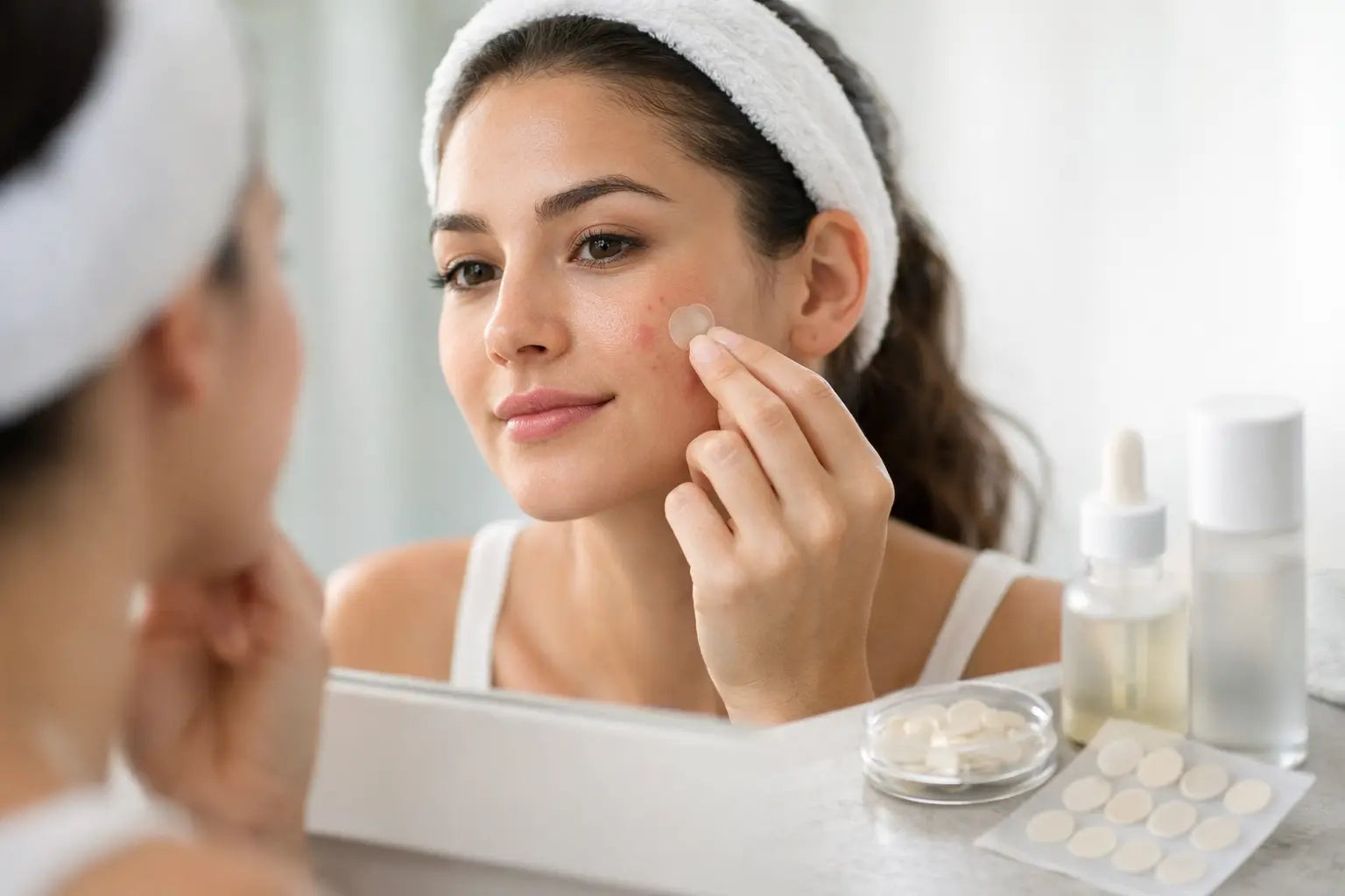Parches hidrocoloides para acné: cómo usarlos