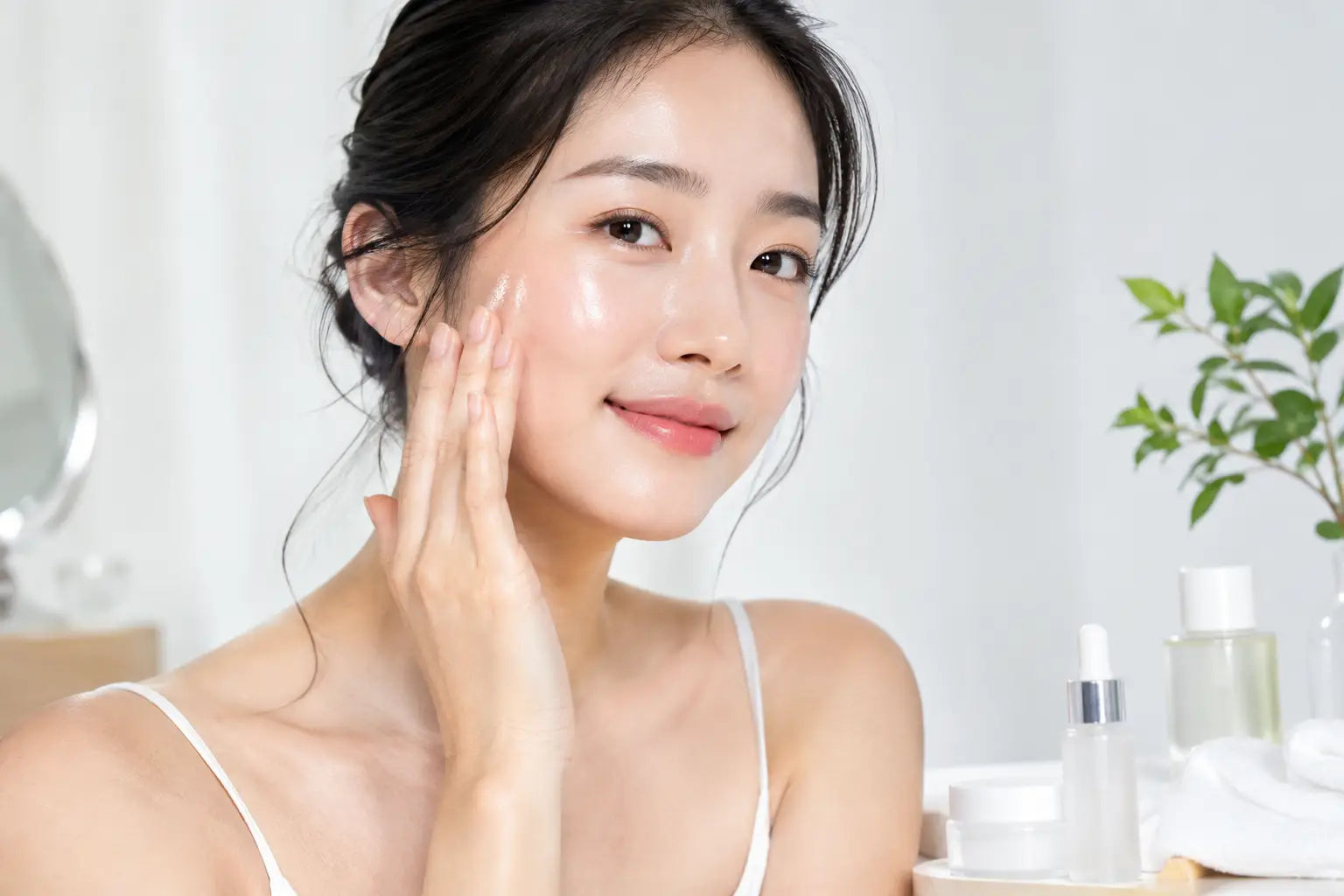 Belleza coreana para una piel luminosa