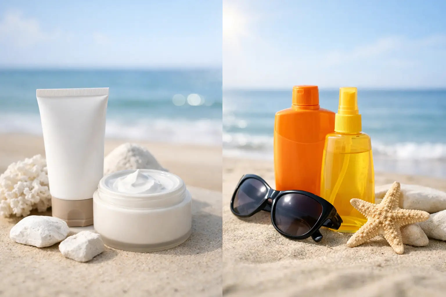 Protector solar mineral vs químico: cuál elegir