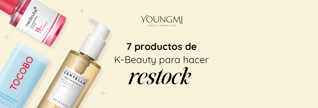 7 Productos de K-Beauty para Hacer Restock