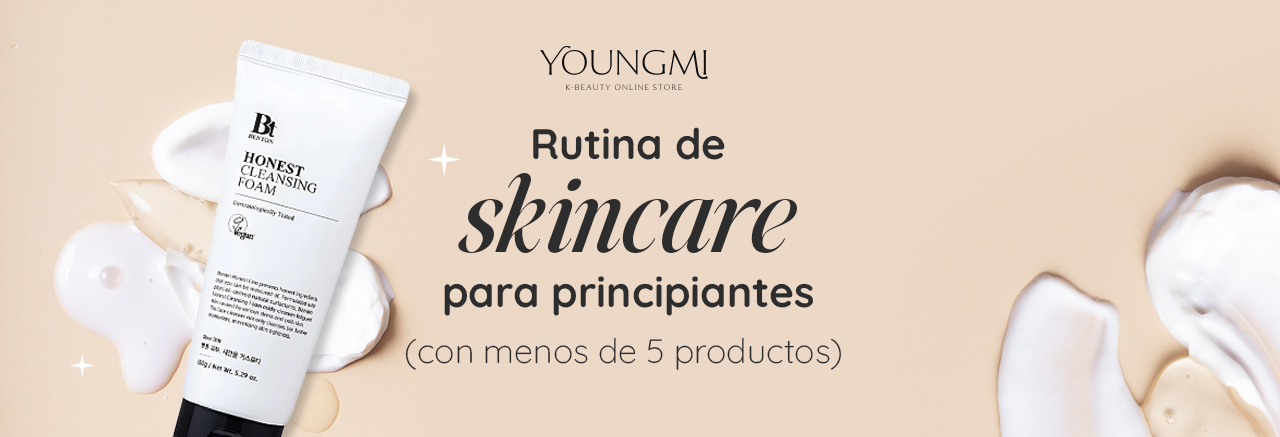 Rutina de skincare para principiantes (con menos de 5 productos)