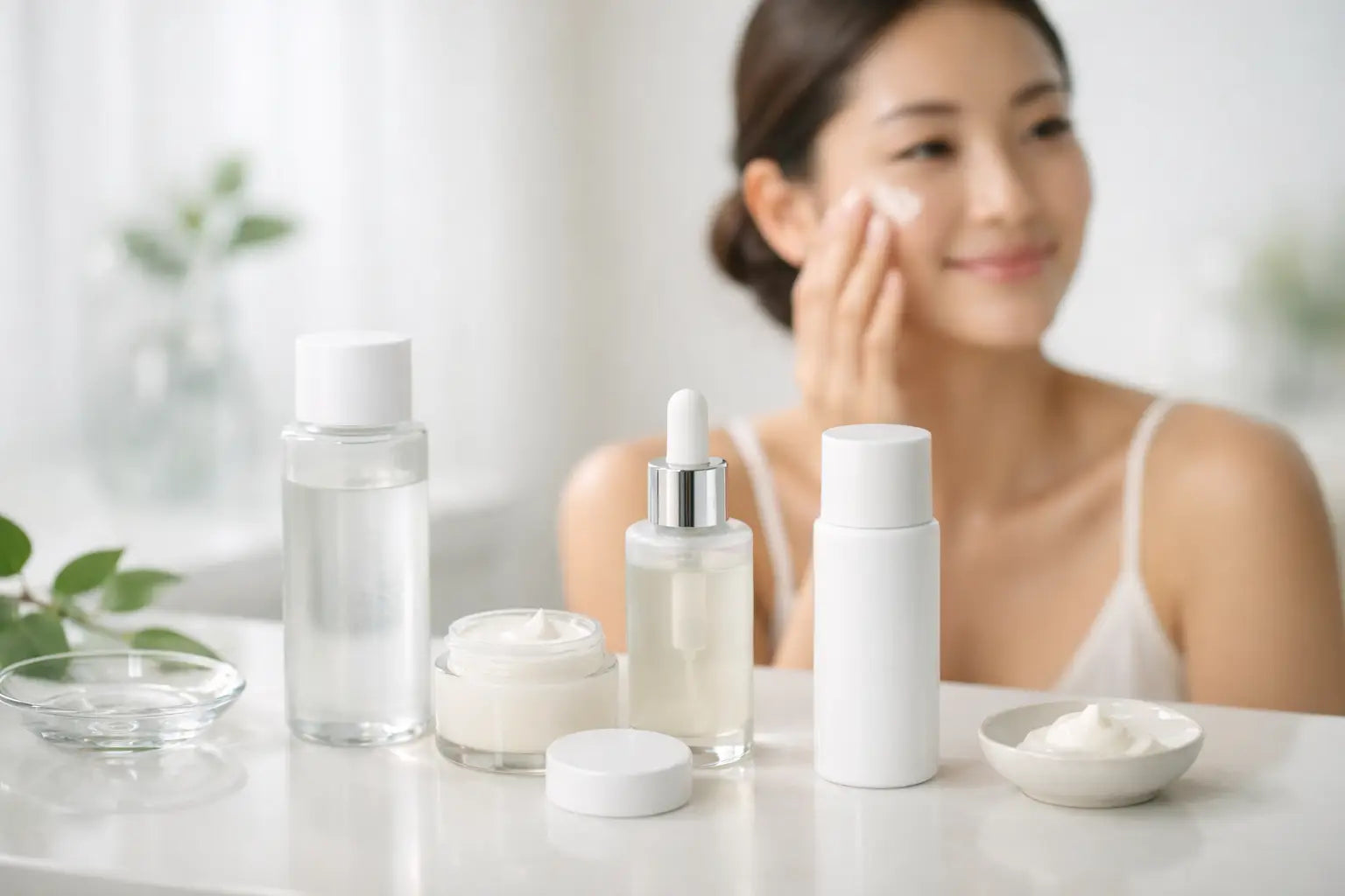 Rutina minimalista K-Beauty en 4 pasos diarios