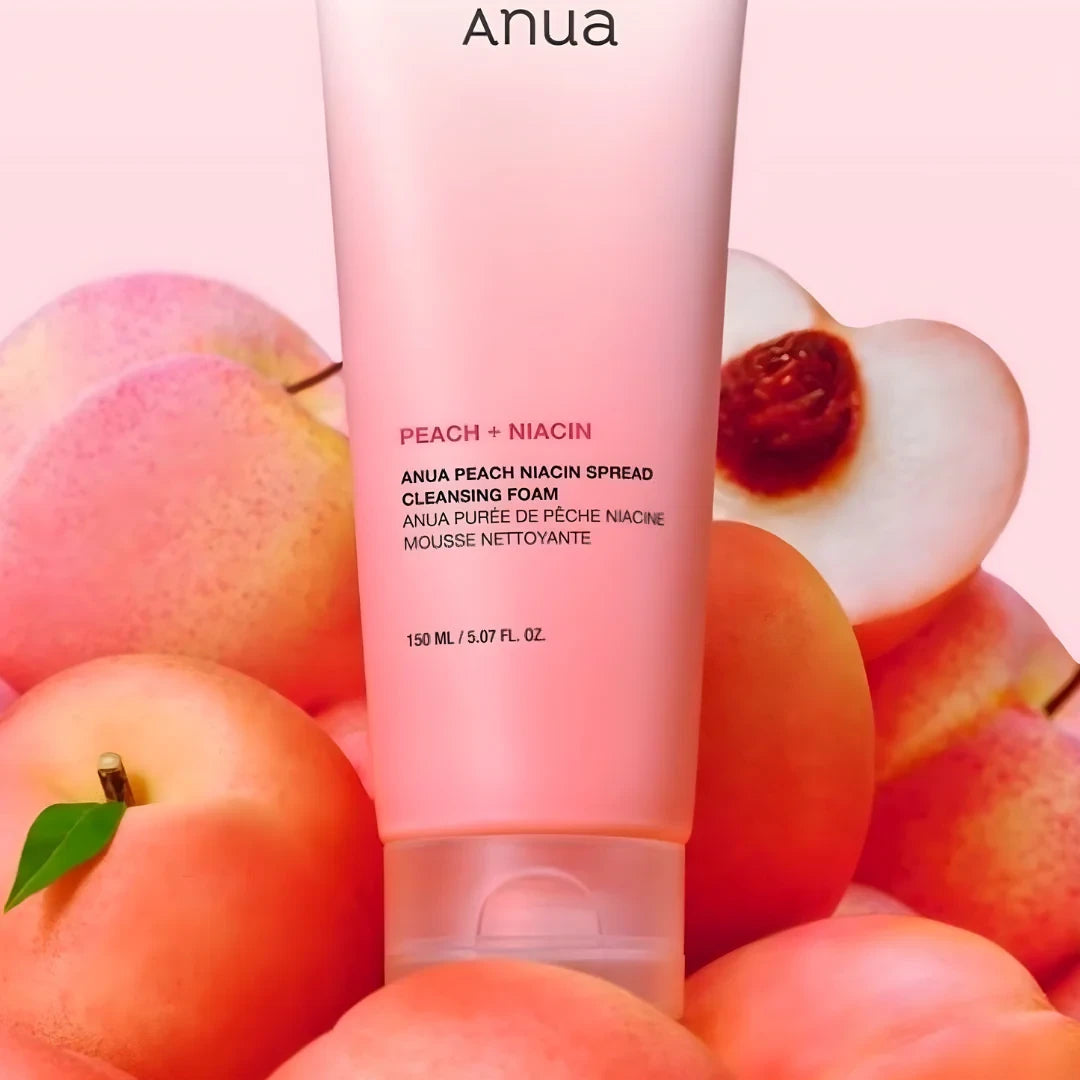 ANUA Peach Niacin Spread Cleansing Foam YoungMi anua-peach-niacin-spread-cleansing-foam-youngmi