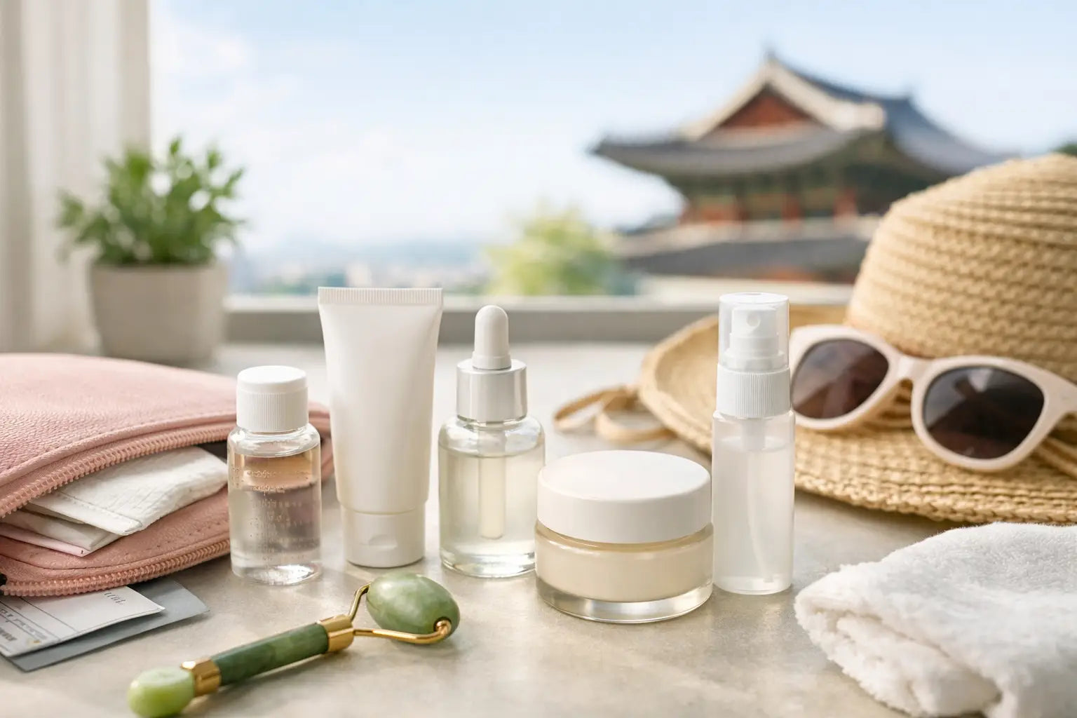 Mini skincare coreano viaje: qué llevar
