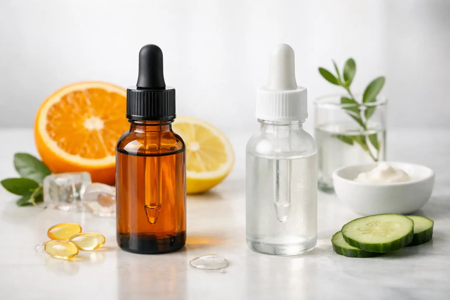 Sérum vitamina C o niacinamida: cuál elegir