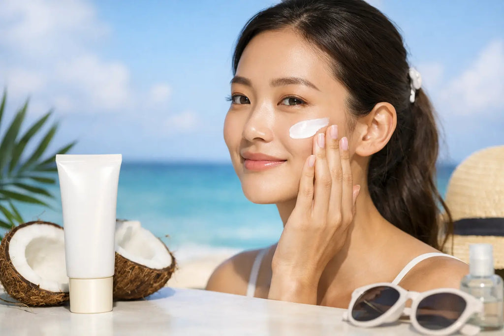 Cómo aplicar protector solar coreano bien