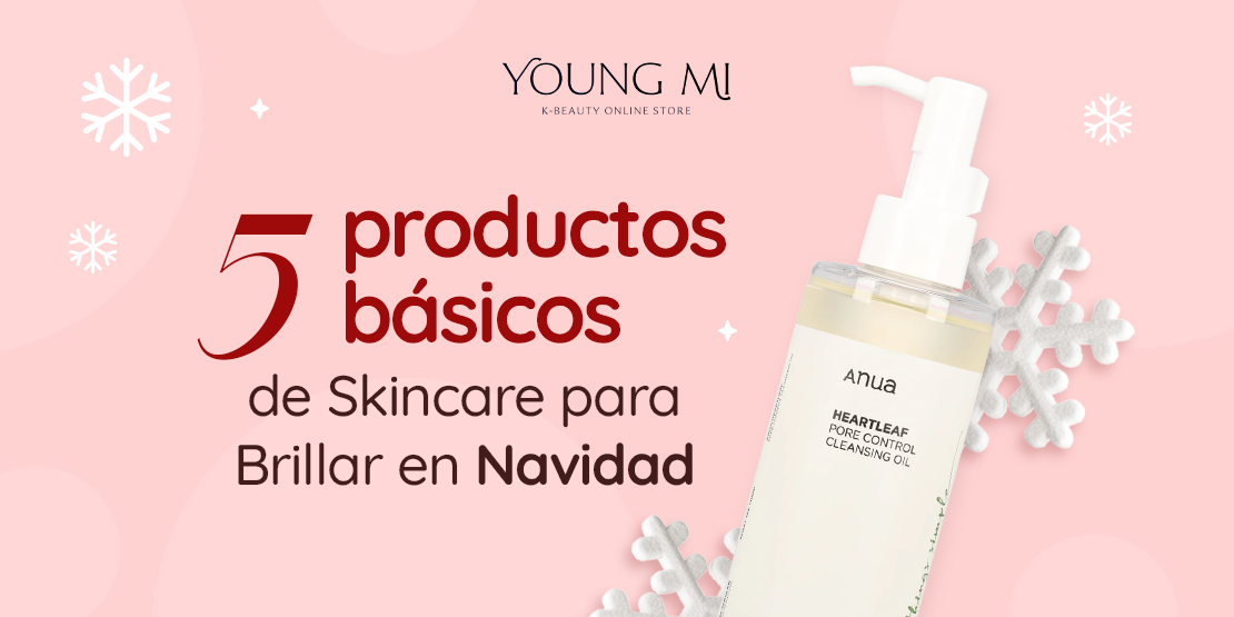 5 Productos Básicos de Skincare para Brillar en Navidad