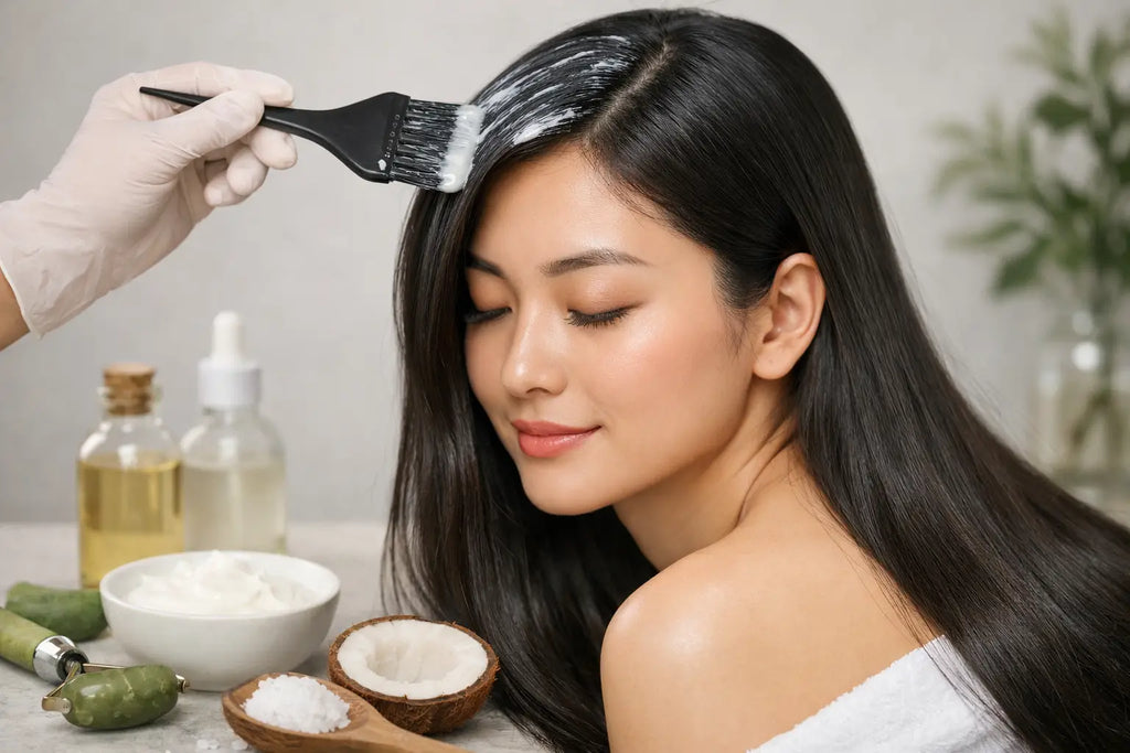 Tratamiento capilar coreano para cabello