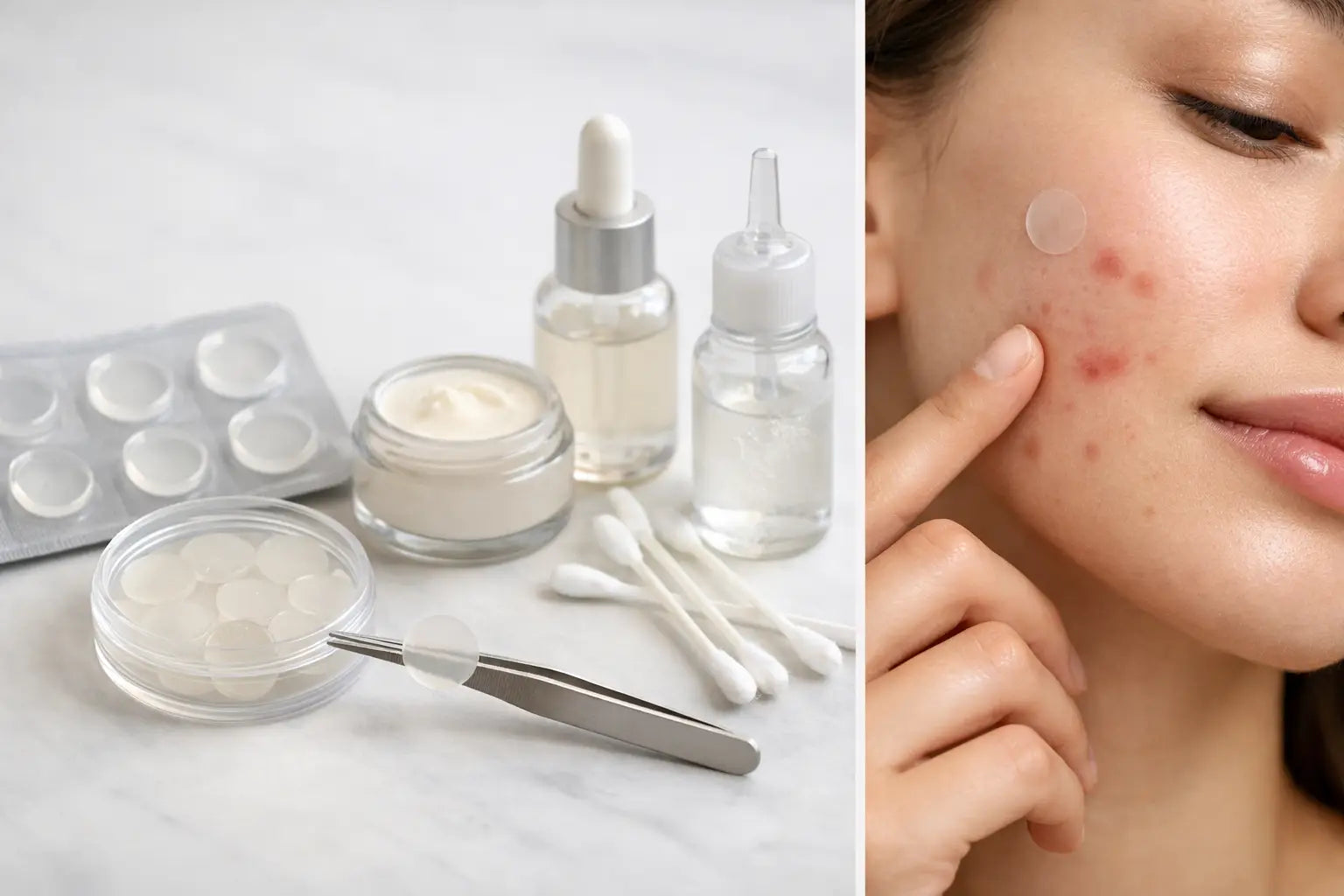 Parches acne vs secantes: cuál elegir para un brote