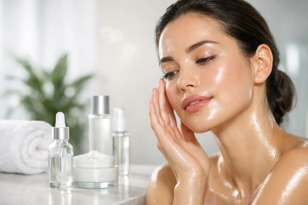 Ejemplo de rutina brillo glass skin real