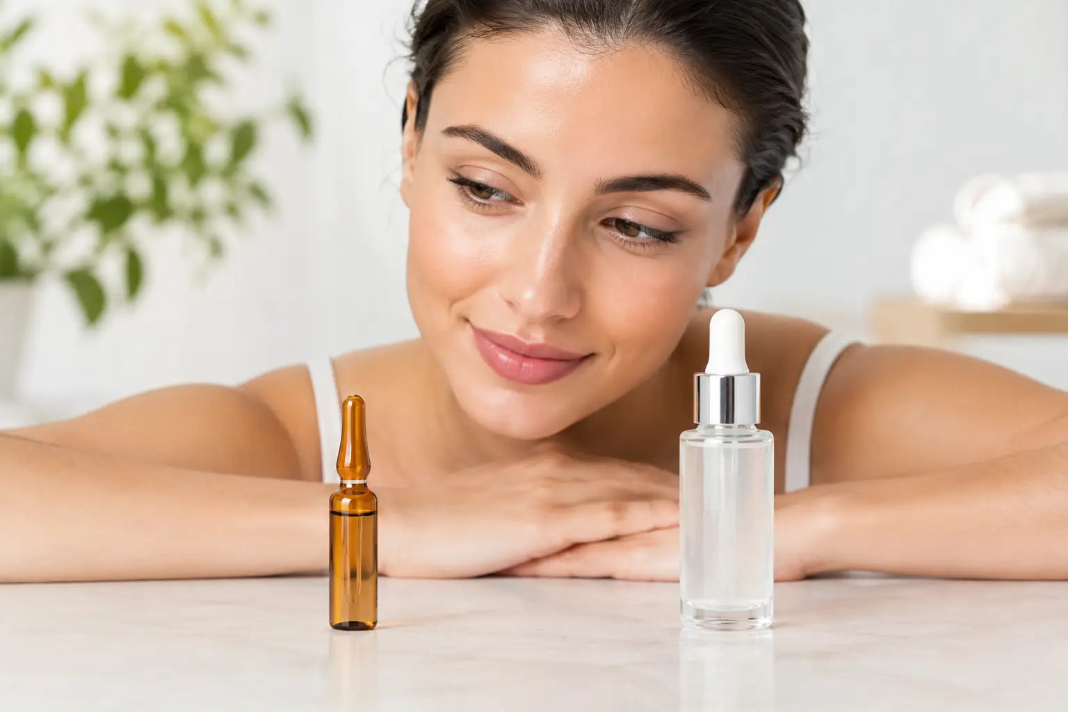 Ampolla versus suero: cuál elegir para tu piel