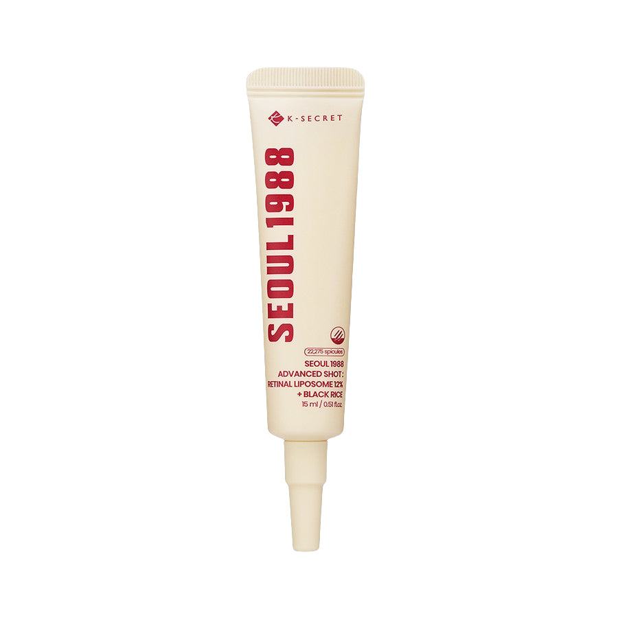 K-SECRET - SEOUL 1988 Advanced Shot : Retinal Liposome 12% + Black Rice 15 ML | Shot Retinal