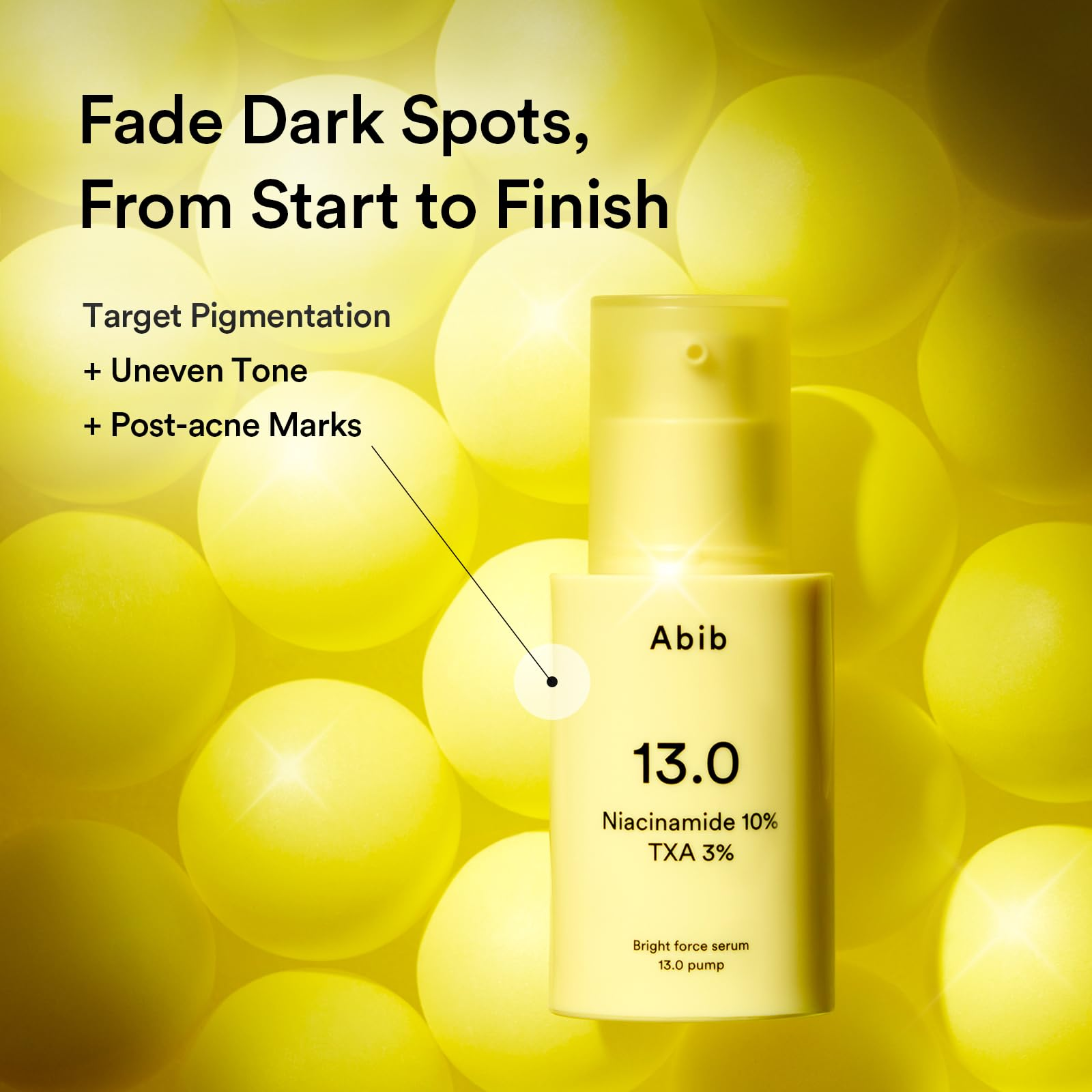 ABIB - Bright Force Serum 13.0 Pump 30 ML | Suero Iluminador y Despigmentante 3