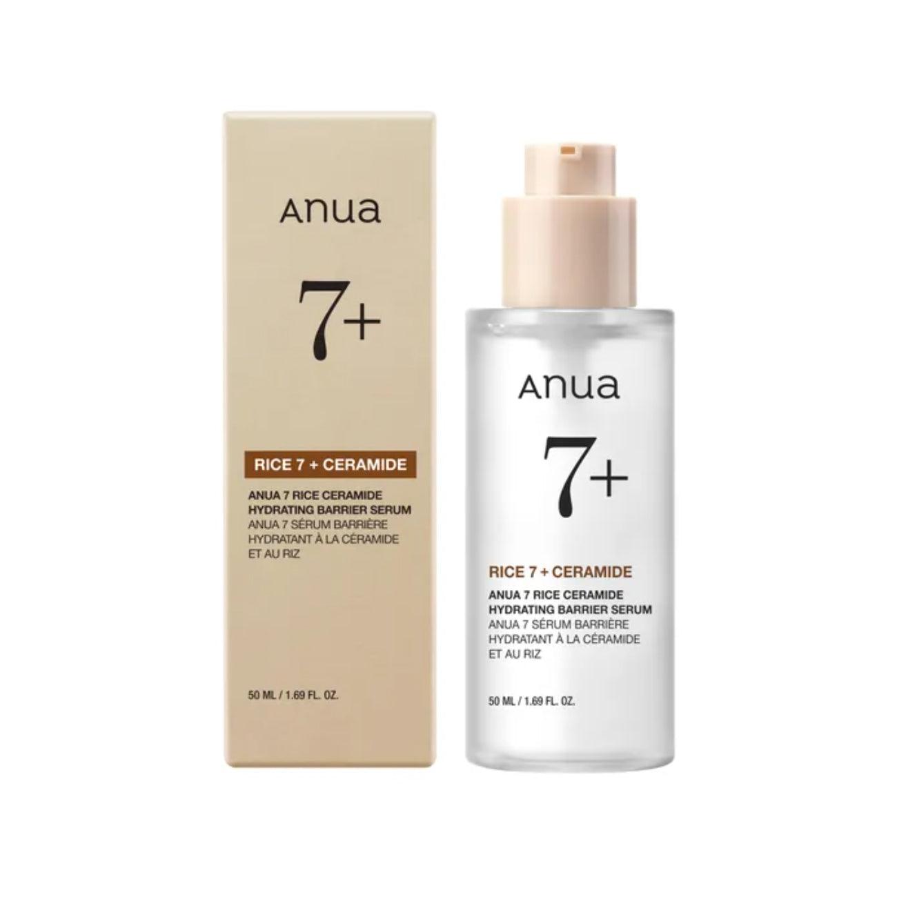 ANUA - Rice 7 Ceramide Hydrating Barrier Serum 50 ML  2