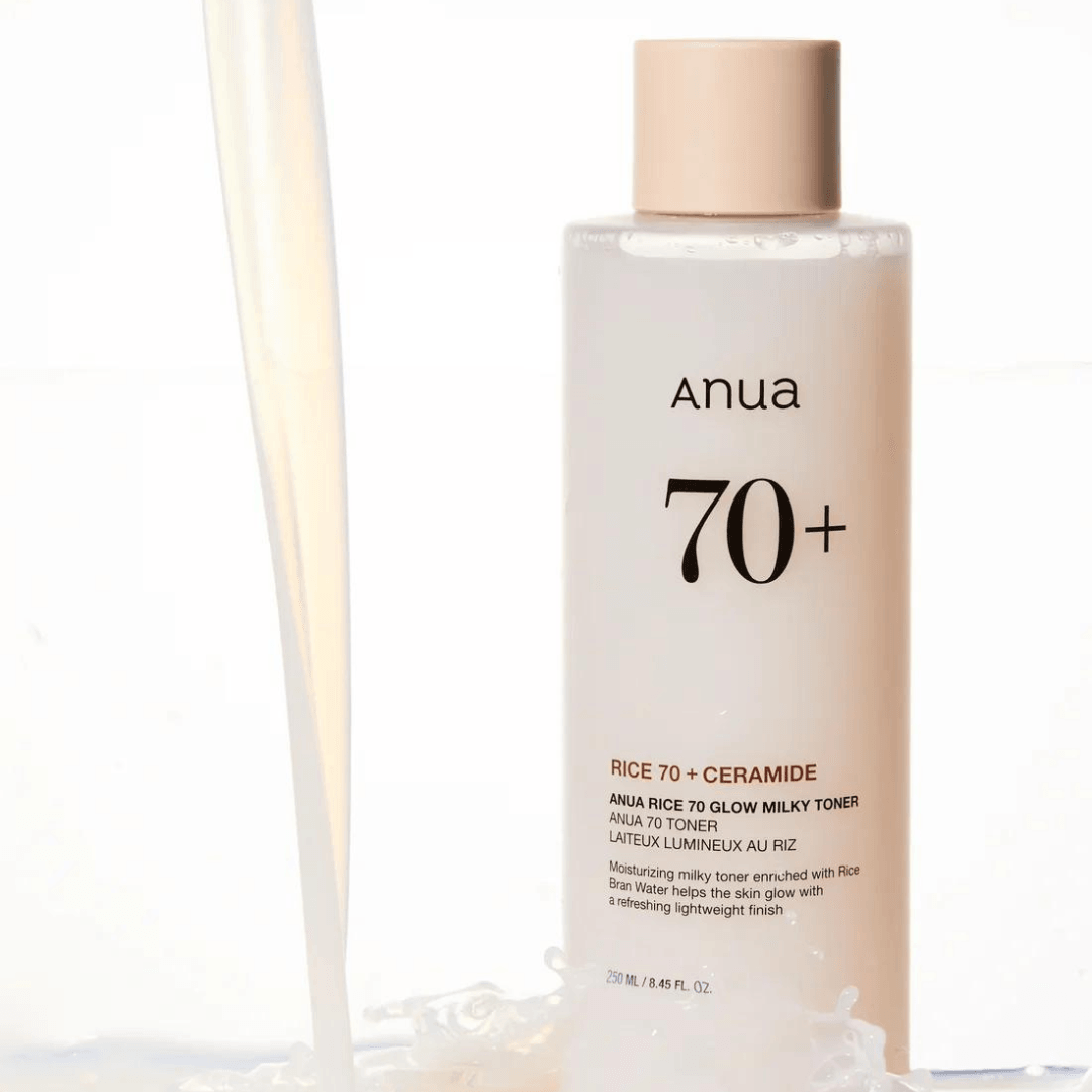ANUA - Rice 70 Glow Milky Toner 250 ML | Toner Iluminador y Seborregulador 4