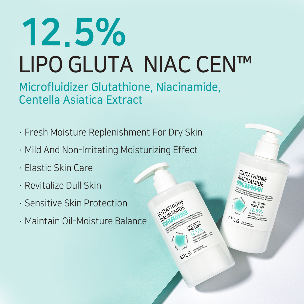 APLB - Glutathione Niacinamide Body Lotion 300 ML | Locion Corporal 3