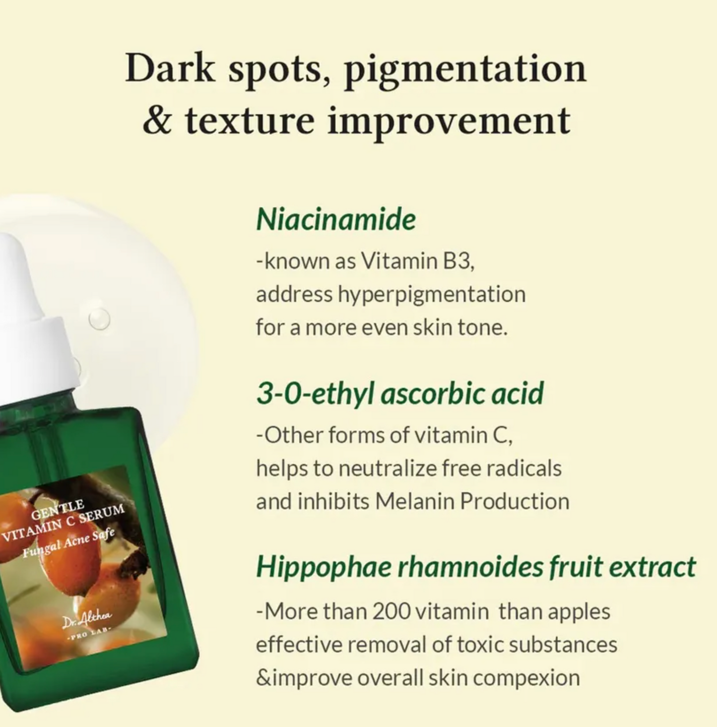 DR. ALTHEA - Gentle Vitamin C Serum 30 ML | Suero Iluminador 7