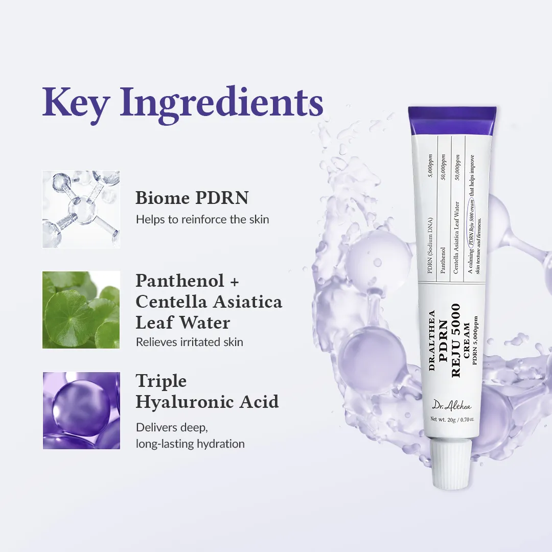 DR. ALTHEA - PDRN Reju 5000 Cream 20 ML | Crema Regeneradora y Reparadora 5