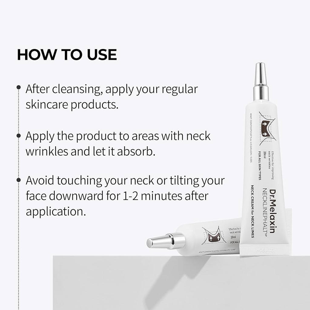 DR. MELAXIN - Necklinephalt Neck Cream 20 ML | Crema Antiedad Cuello 4