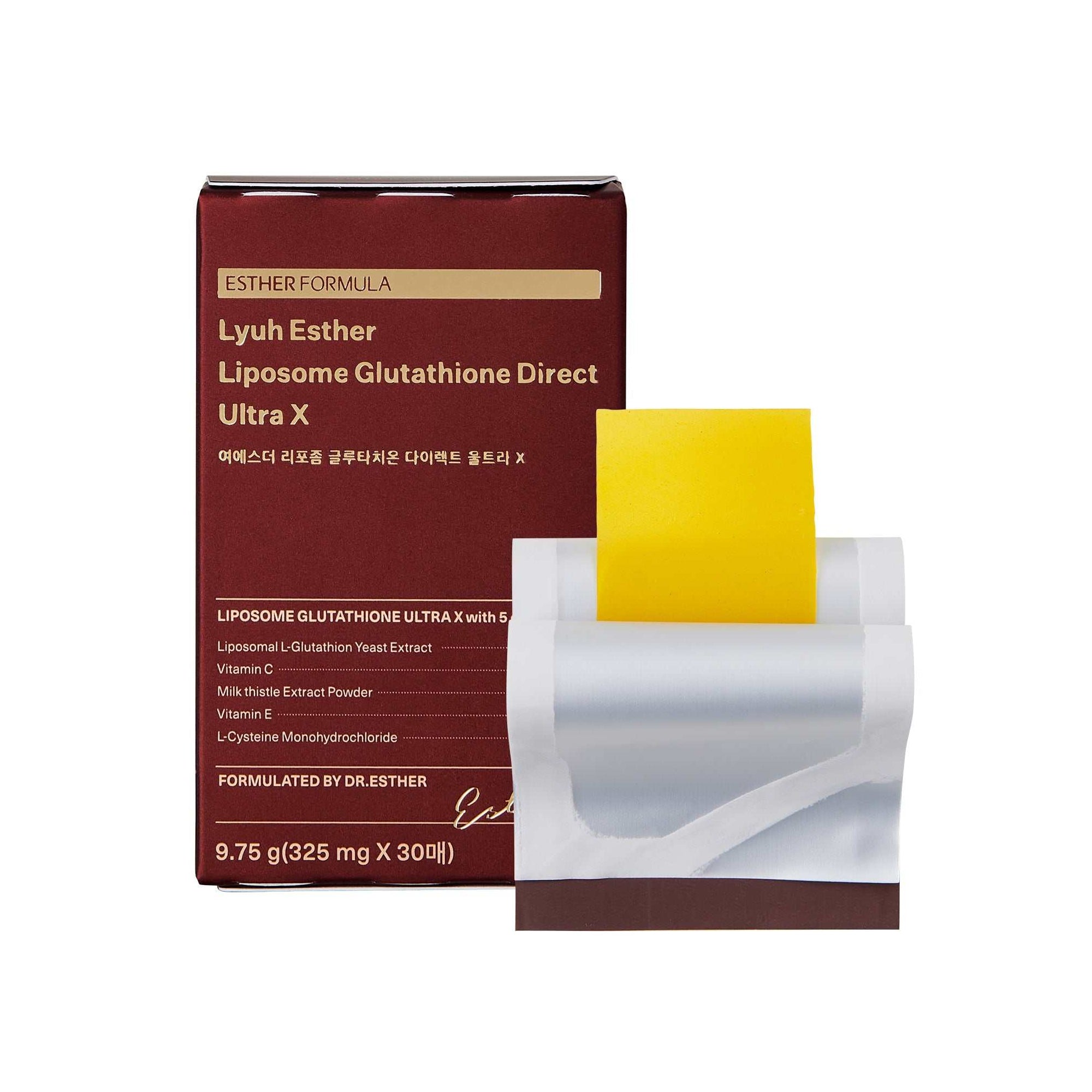 ESTHER FORMULA Liposome Glutathione Direct Ultra X | YoungMi ESTHER FORMULA Liposome Glutathione Direct Ultra X | YoungMi