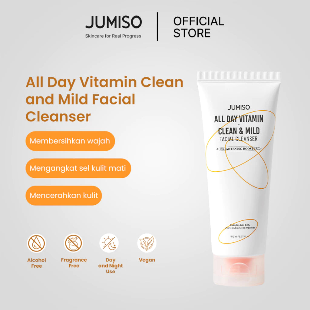 JUMISO - All Day Vitamin Clean & Mild Facial Cleanser 150 ML | Limpiador Iluminador y Poros 2