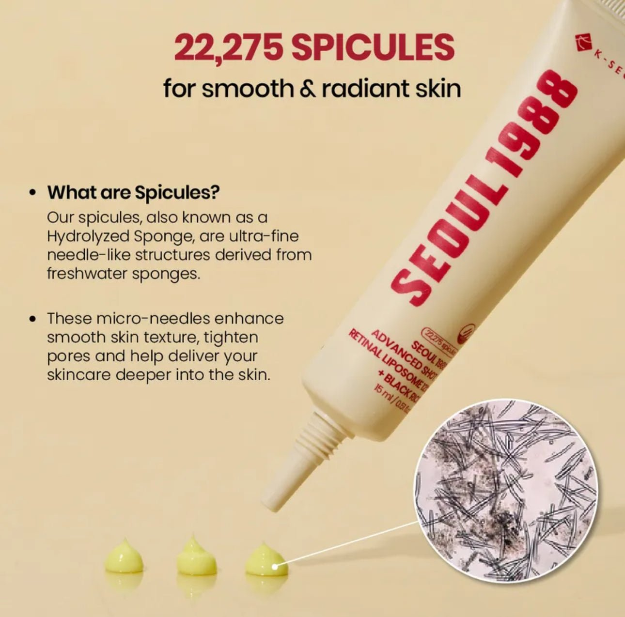 K-SECRET - SEOUL 1988 Advanced Shot : Retinal Liposome 12% + Black Rice 15 ML | Shot Retinal 3