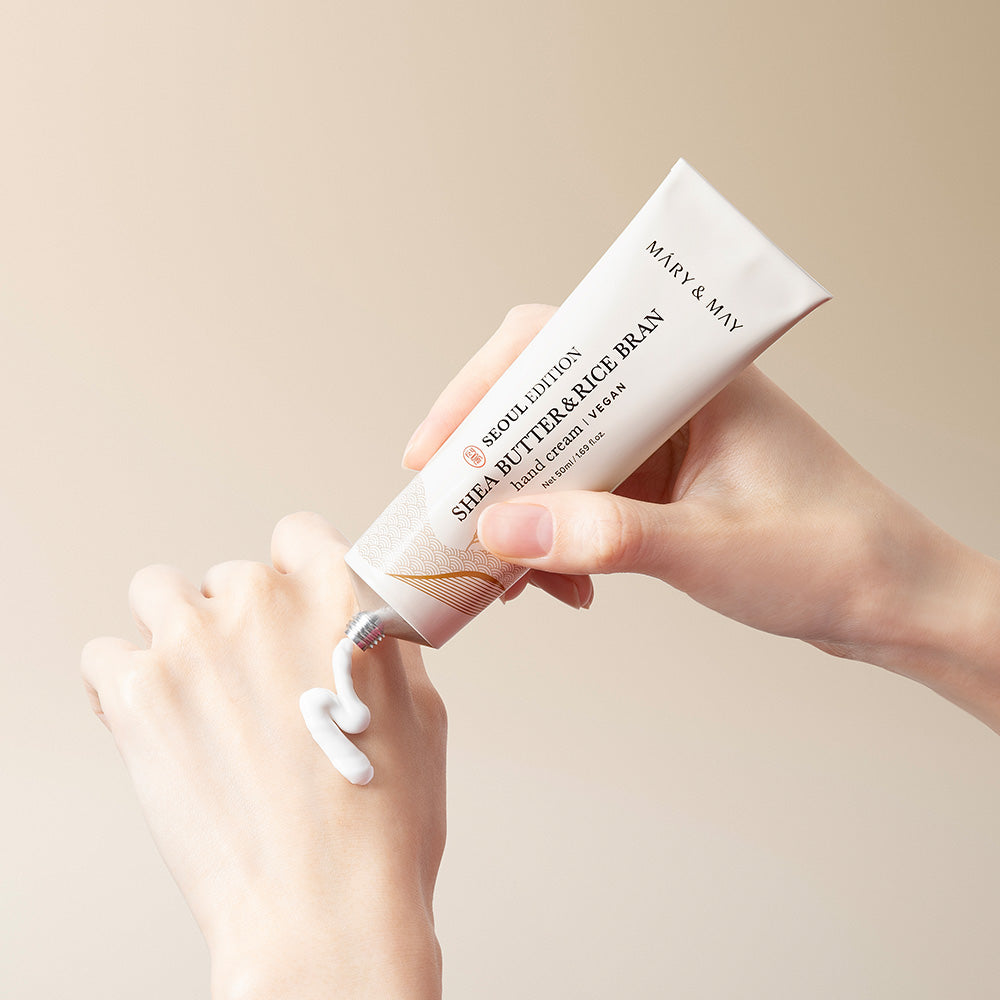 Maygin Rye Cream MARY & MAY - Shea Butter & Rice Bran Hand Cream – YoungMi