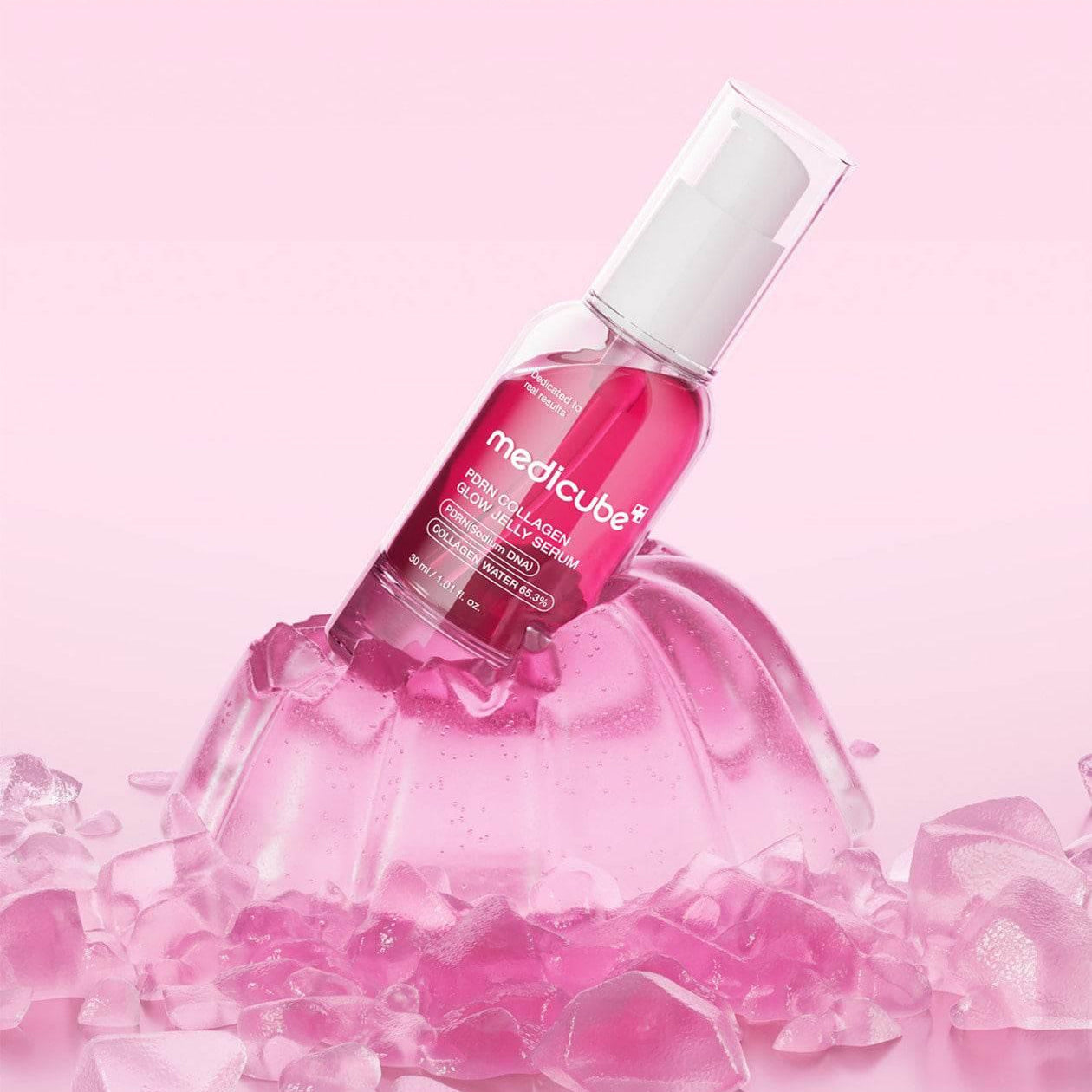 MEDICUBE - PDRN Collagen Glow Jelly Serum 30 ML | Suero Hidratacion Profunda 2
