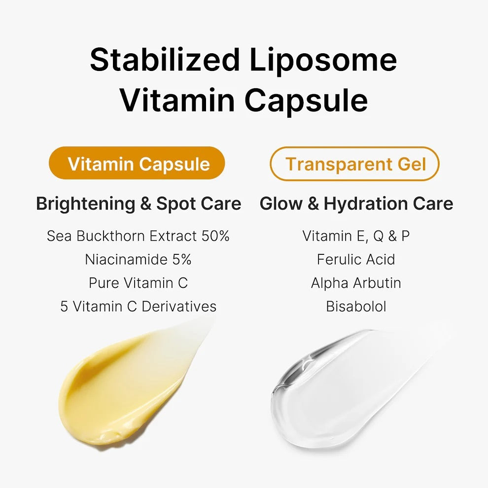 MEDICUBE - Deep Vita C Capsule Serum 30 ML | Suero Iluminador, Unificador de Tono y Despigmentante 3