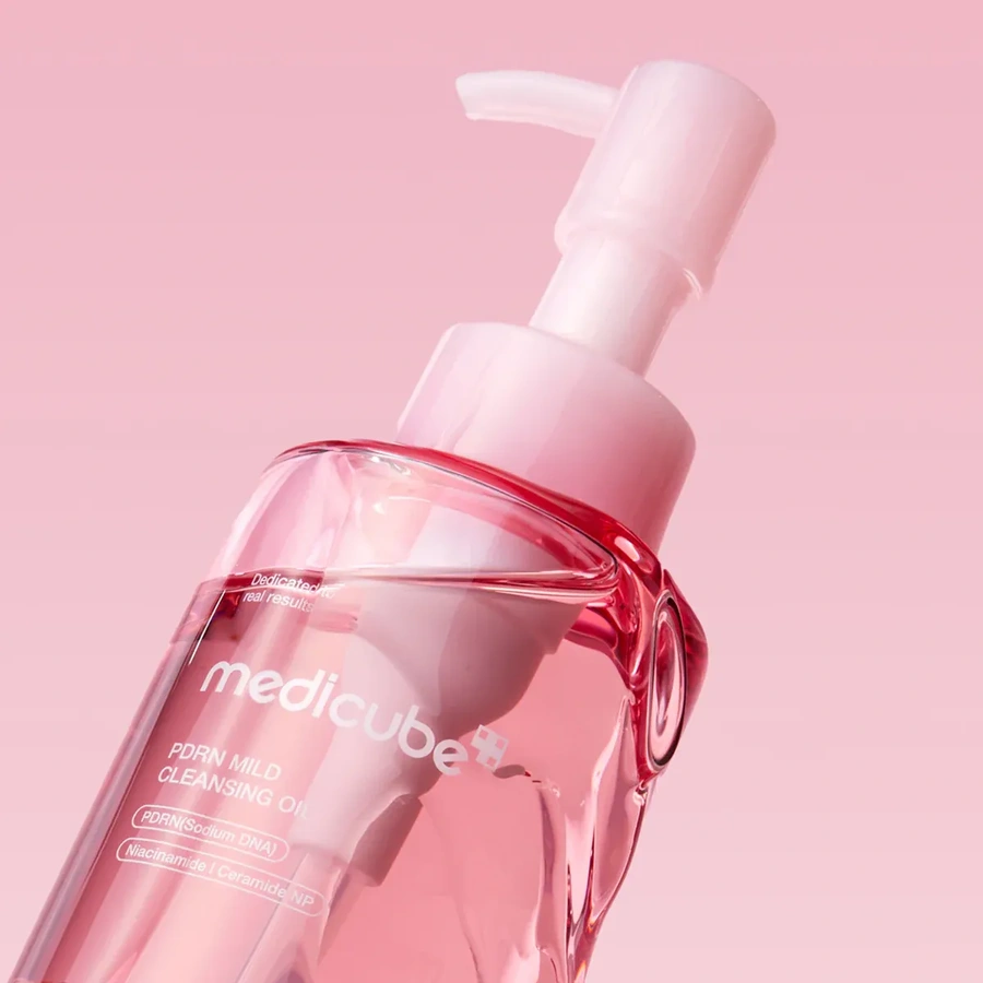 MEDICUBE - PDRN Mild Cleansing Oil 195 ML | Aceite Limpiador 3