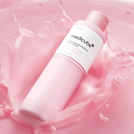 MEDICUBE - PDRN Pink Niacinamide Milky Toner 150 ML | Tonico Reparador y unificador de Tono 3