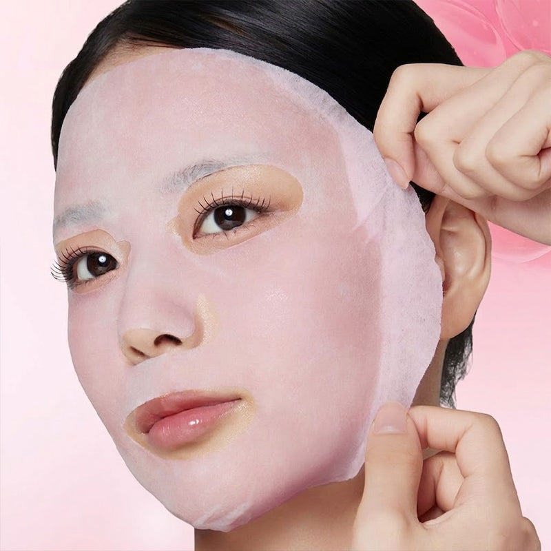 MEDICUBE - PDRN Pink Peptide Serum Mask 1 PC | Mascarilla Iluminadora Antiedad