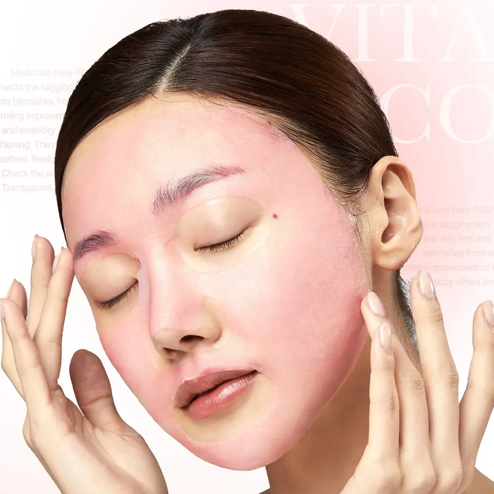 MEDICUBE - PDRN Pink Vita Coating Mask 1 PC | Mascarilla	Hidratacion Intensa Antiedad 3