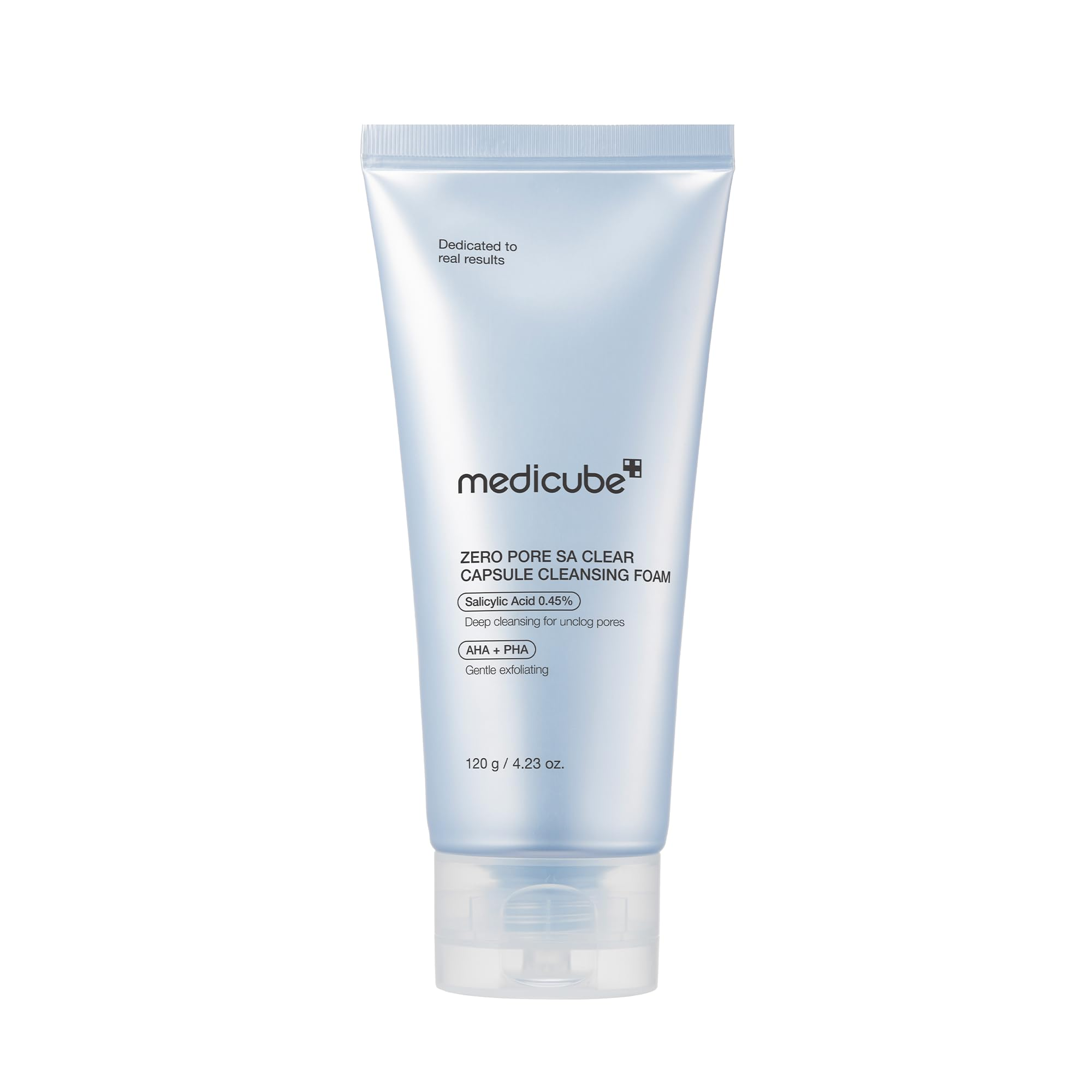 MEDICUBE - Zero Pore SA Clearing Capsule Cleansing Foam 120 GR | Limpiador Intensivo