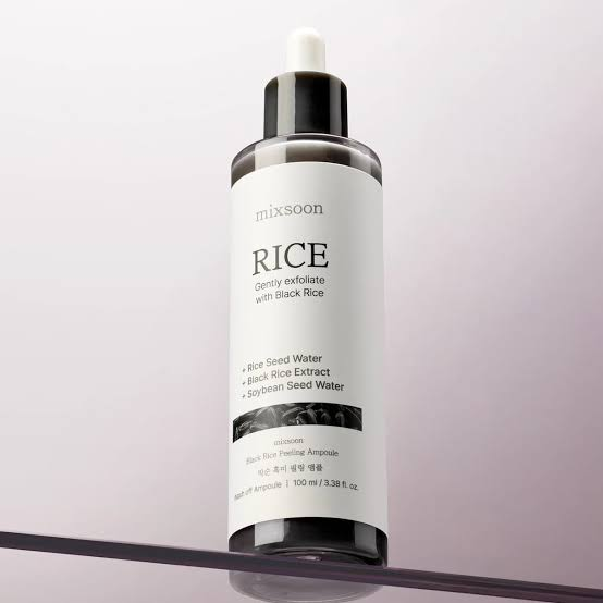 MIXSOON - Black Rice Peeling Ampoule 100 ML | Exfoliante Renovacion y Textura Uniforme 2