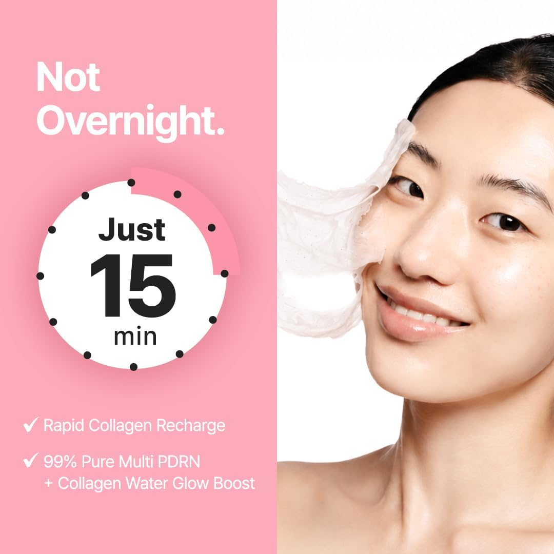 PURITO SEOUL - Multi PDRN Collagen Real Glow Mask 100 ML | Mascarilla Revitalizante y Restauradora 4