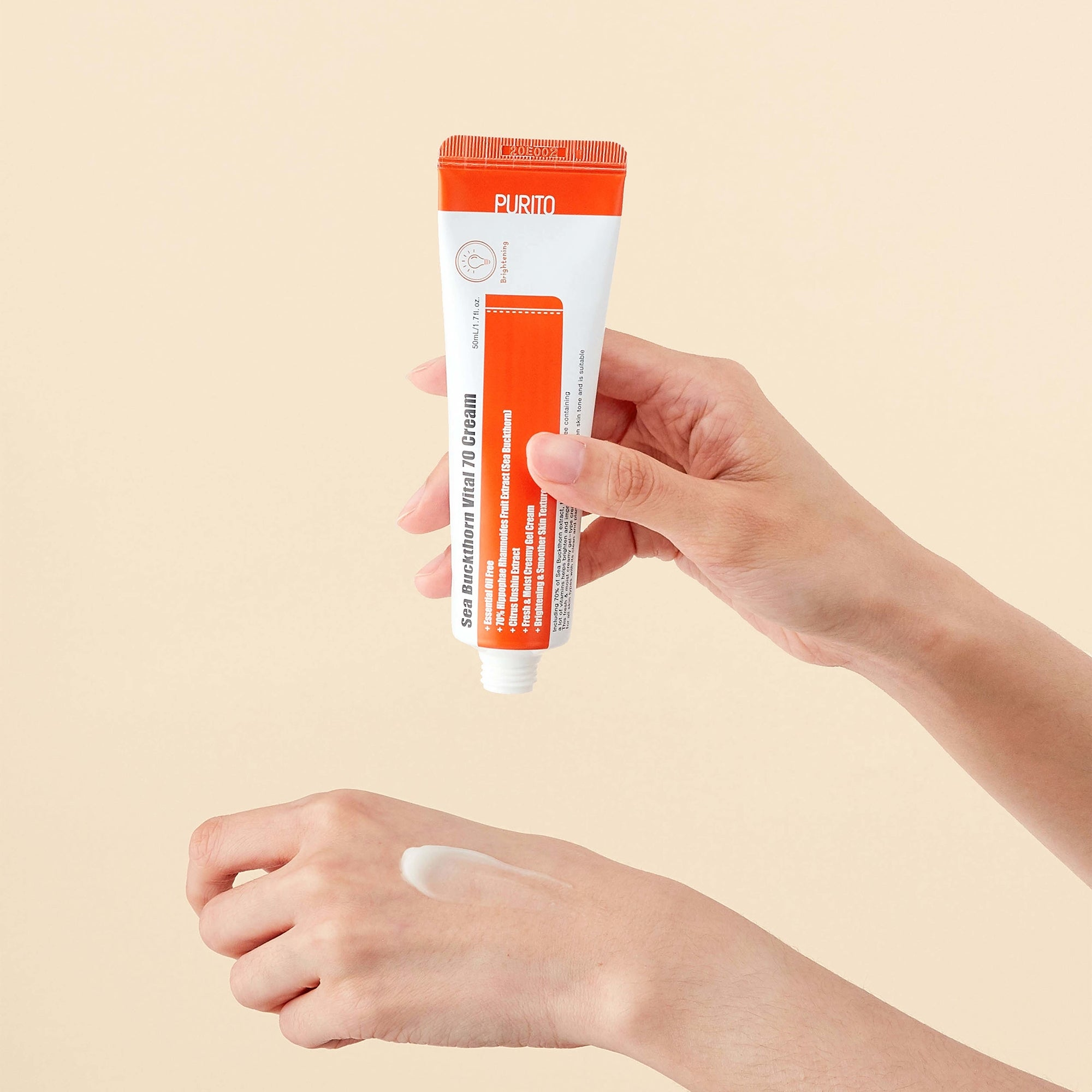 PURITO SEOUL - Sea Buckthorn Vital 70 Cream 50 ML | Crema Unificadora de Tono 2