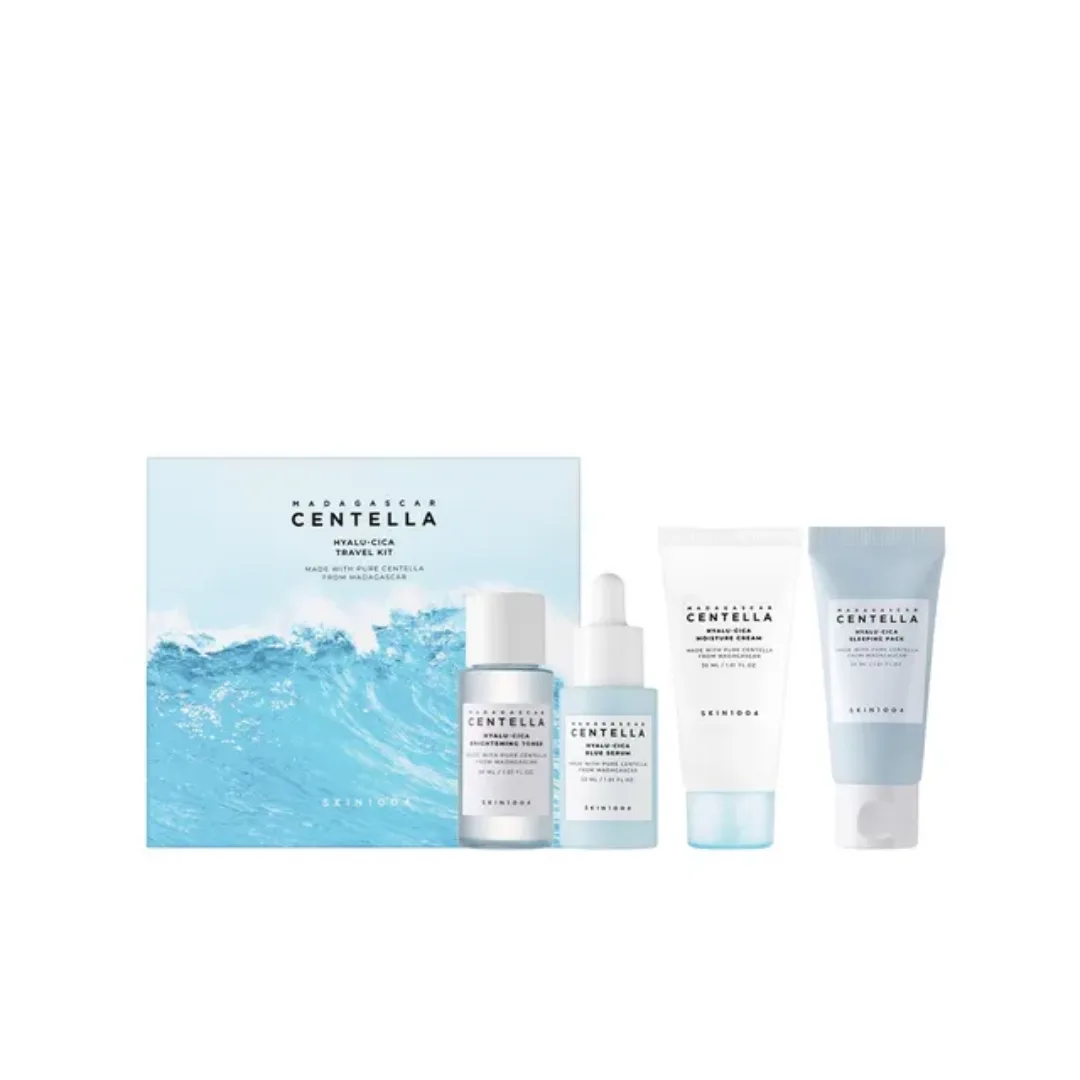 SKIN1004 - Madagascar Centella Hyalu-Cica Travel Kit | Kit Hidratación Intensa 3