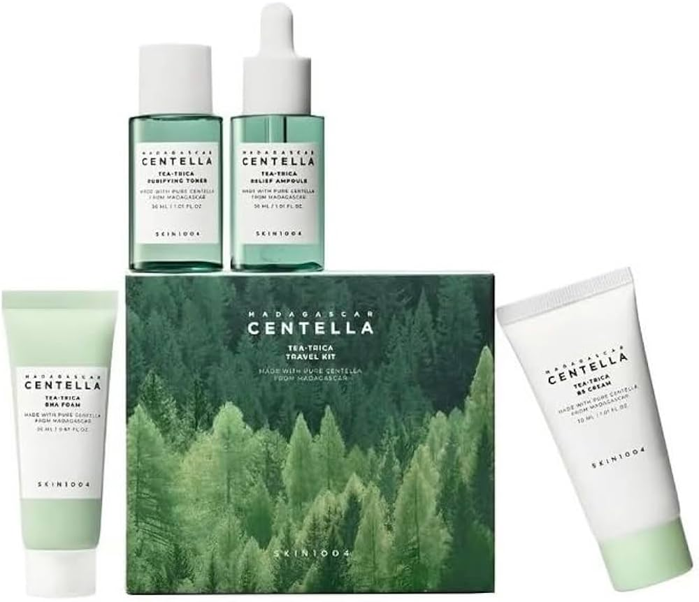 SKIN1004 - Madagascar Centella Tea-Trica Travel Kit | Kit Antiacne 3