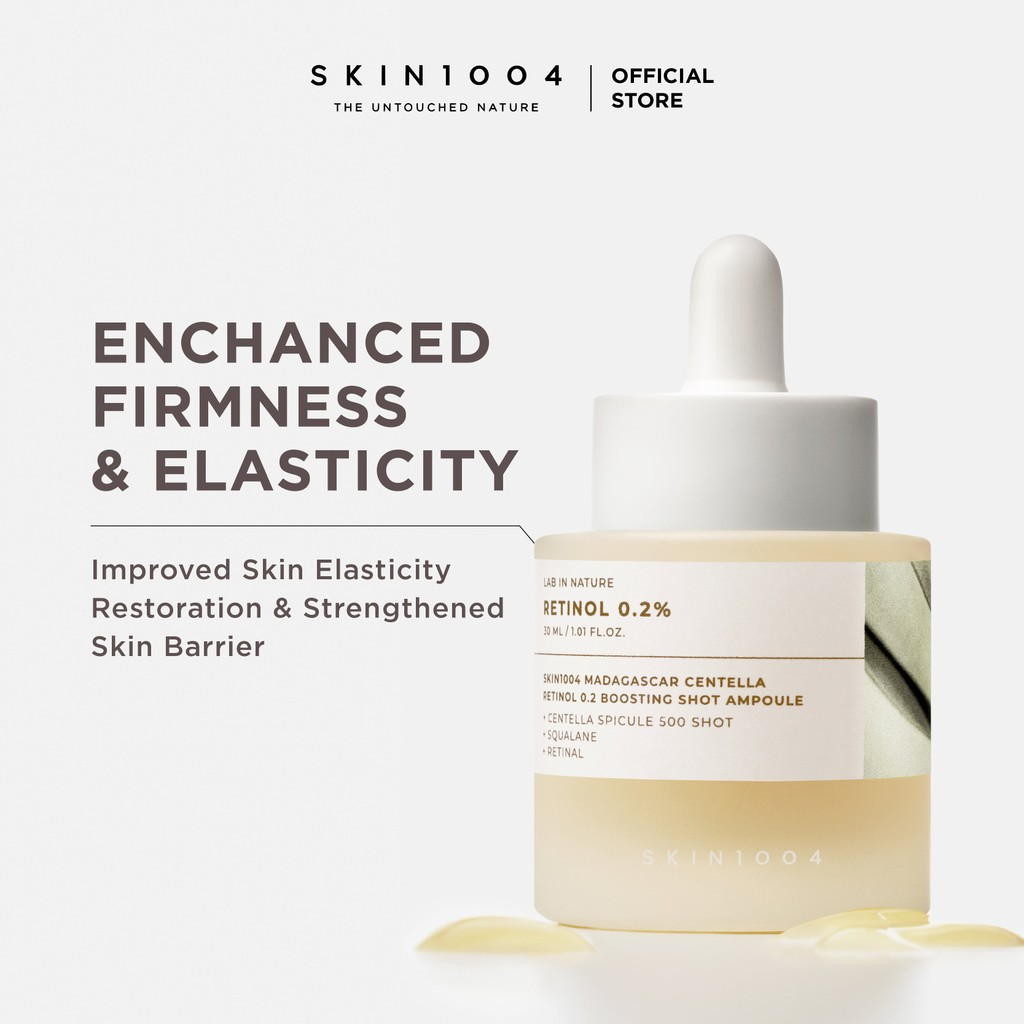 SKIN1004 - Retinol 0.2 Boosting Shot Ampoule 30 ML | Suero Antiedad 5