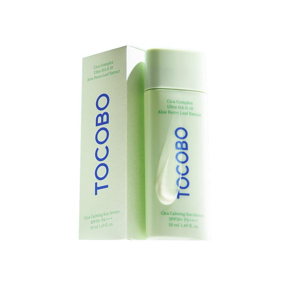 TOCOBO - CICA CALMING SUN SERUM 50ML SPF50+ PA++++ | Protector Solar Antiacné y Piel Sensible 2