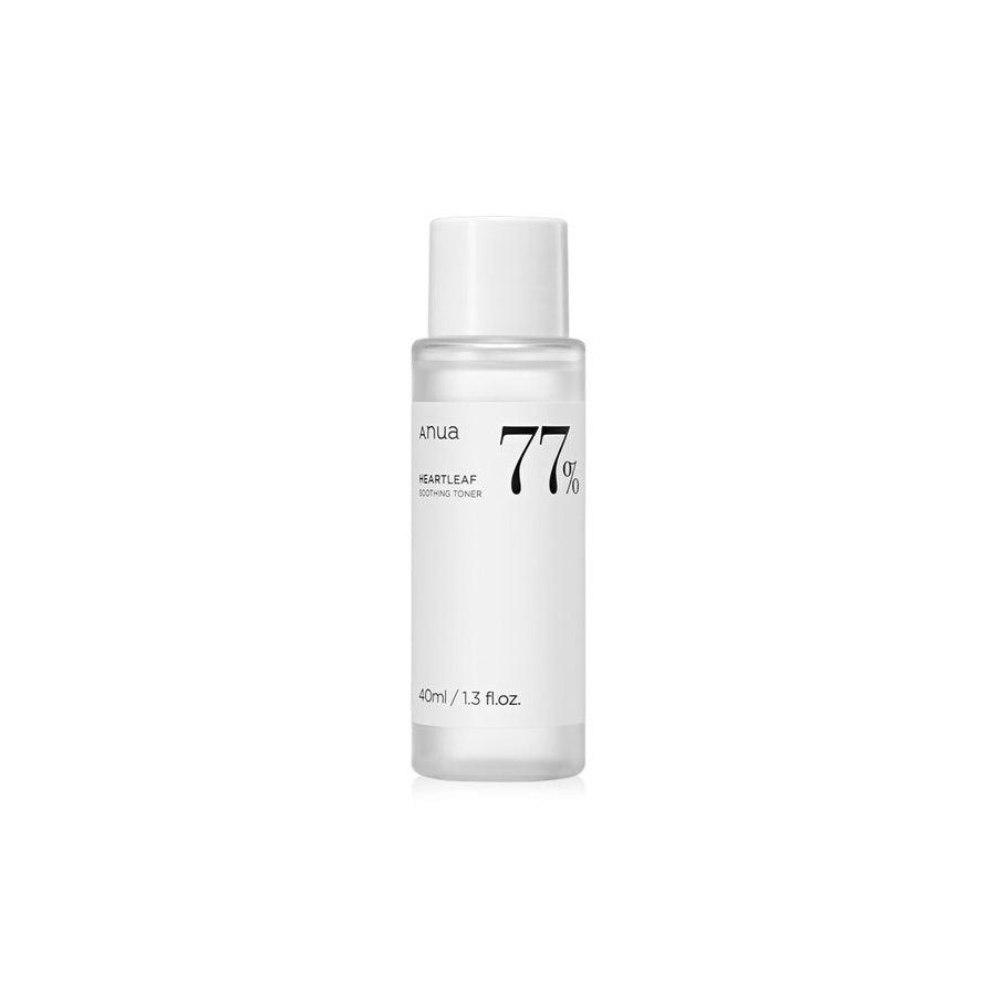 ANUA - Travel Size Heartleaf Soothing Toner 77% 40 ML | Tónico Calmante Travel Size