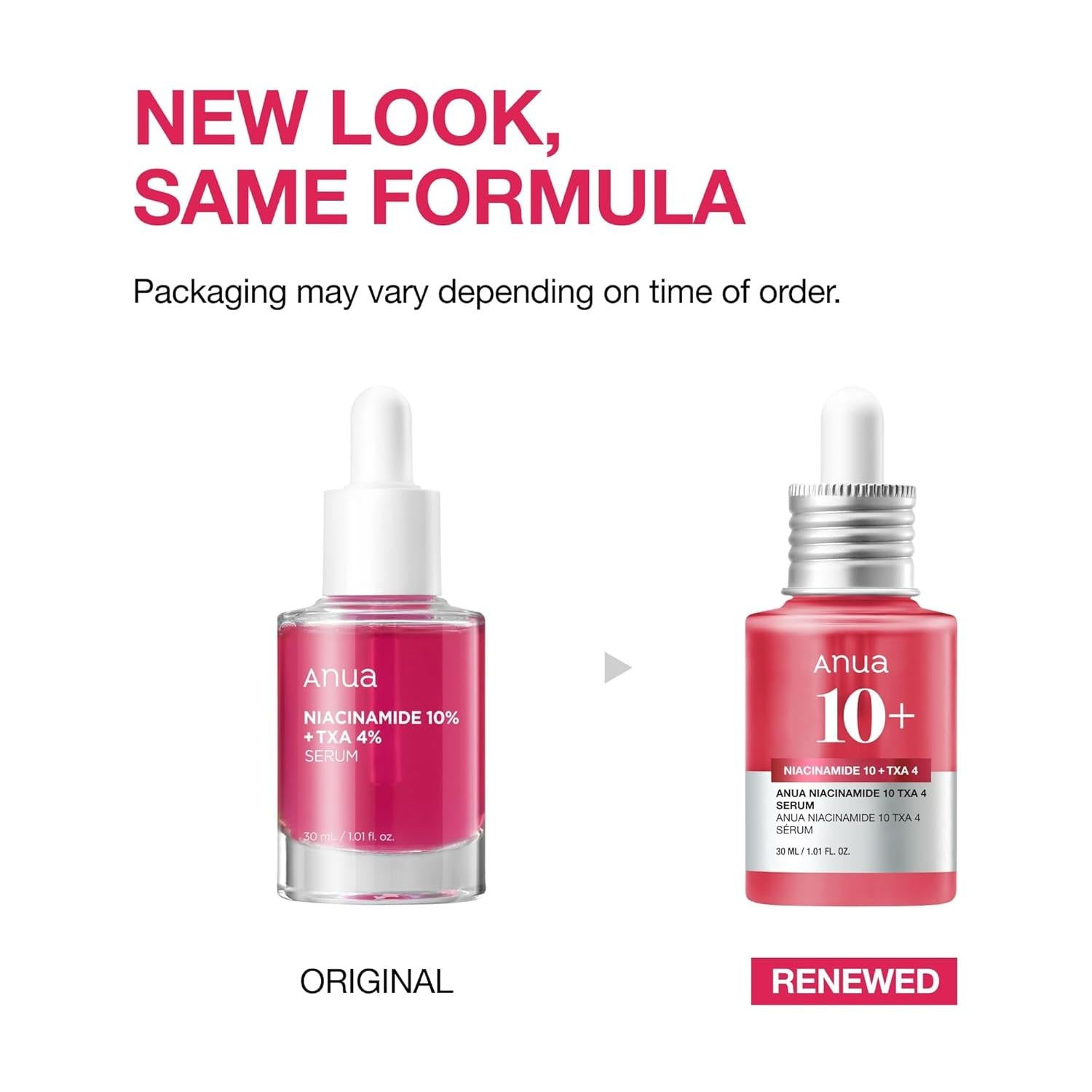 ANUA - Niacinamide 10% + TXA 4% Serum 30 ML | Suero Antimanchas