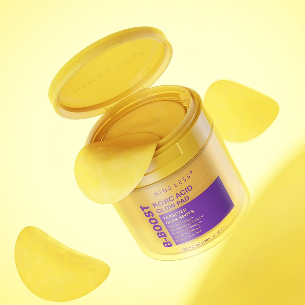 NINE LESS - B-Boost Kojic Acid Glow Pads 80 PCS | Pads Antimanchas 5